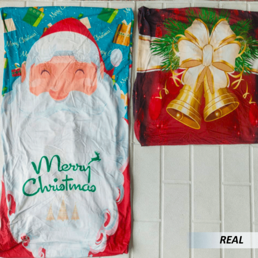 Forro para sillas diseño navideño - Imagen 4