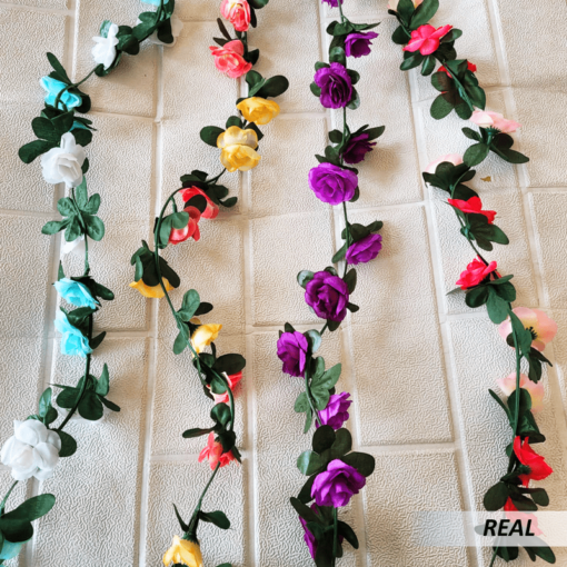 Guirnalda de flores artificiales - Imagen 3