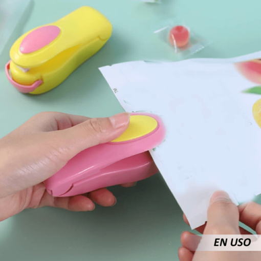 Mini sellador portátil de fundas