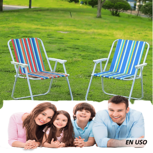 Silla de playa plegable