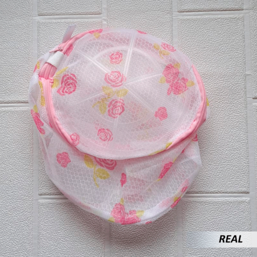 Bolso de lavadora floreado
