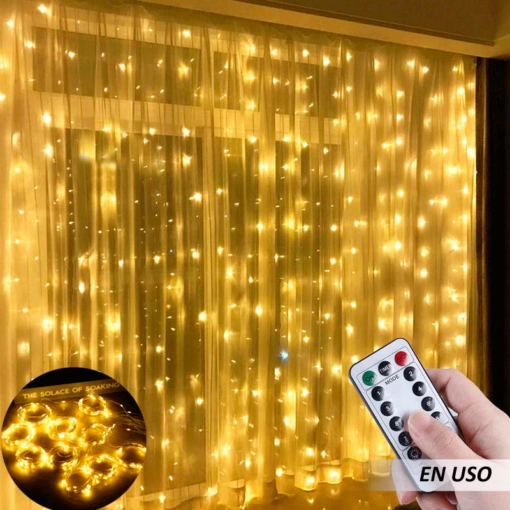 Cortina de luces de hada