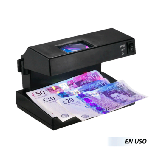 Detector de billetes falsos con luz UV - Imagen 5