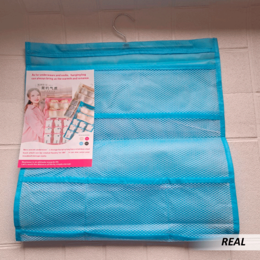 organizador colgante de ropa interior