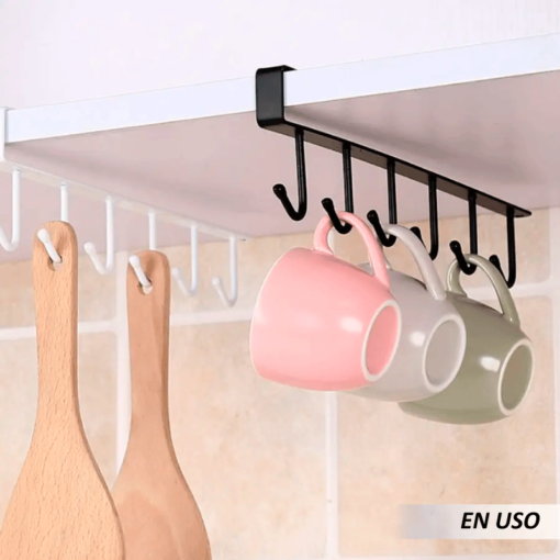 Soporte colgador de tazas
